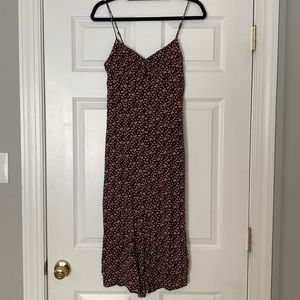 Floral Spaghetti Strap Romper / Medium